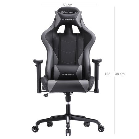 7. Bild von SONGMICS Gaming Stuhl mit Armlehnen