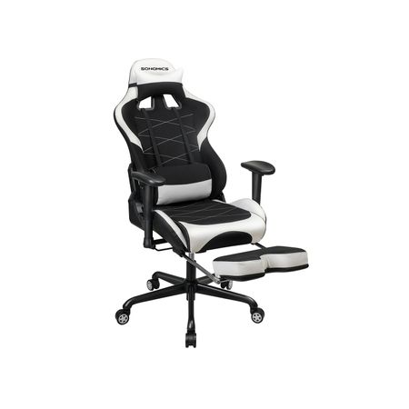 2. Bild von Gamingstuhl mit Fußstütze