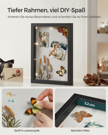 5. Bild von SONGMICS Bilderrahmen A4 zum Befüllen