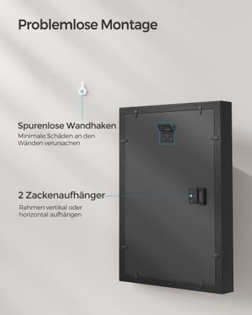 8. Bild von SONGMICS Bilderrahmen A4 zum Befüllen