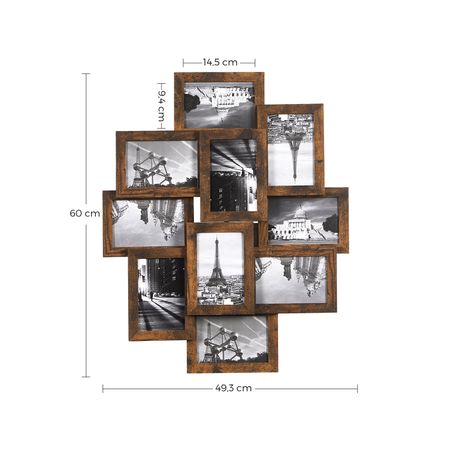 8. Bild von Bilderrahmen-Collage für 10 Fotos