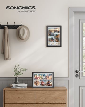 3. Bild von SONGMICS Bilderrahmen mit spurenlosen Wandhaken
