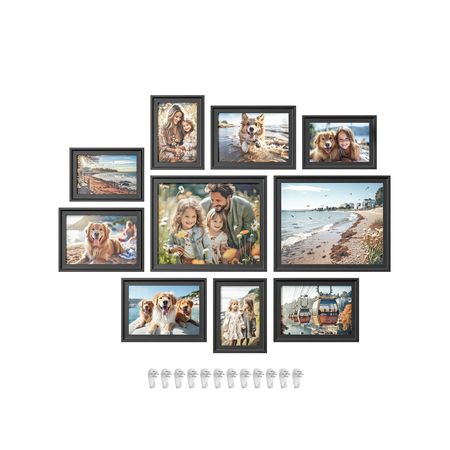 2. Bild von SONGMICS Bilderrahmen 16 Passepartouts