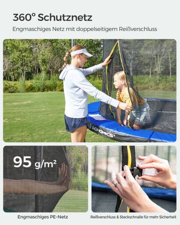 9. Bild von Trampolin groß Ø 366 cm mit Innennetz