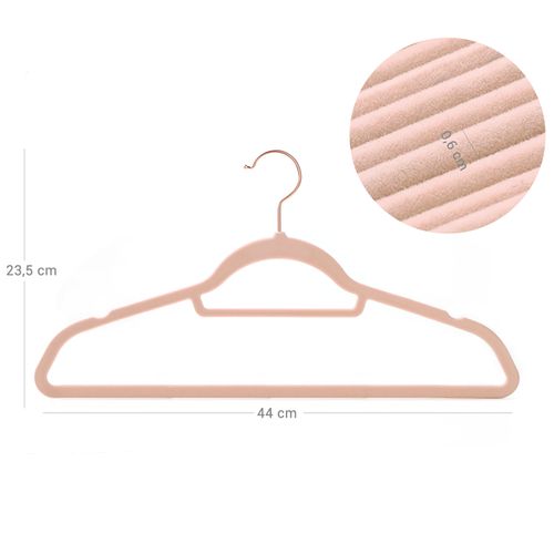 30 x Kleiderbügel roségold Metallbügel Drahtbügel Wäschebügel Hemdenbügel Metall 