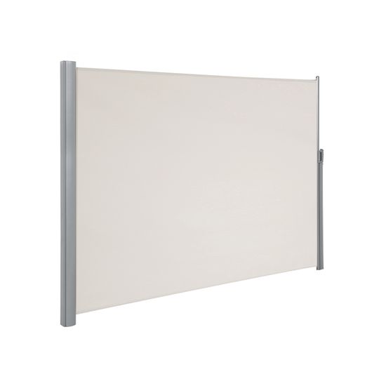 SONGMICS Seitenmarkise, 180 x 400 cm (H x L), Sichtschutz, Sonnenschutz