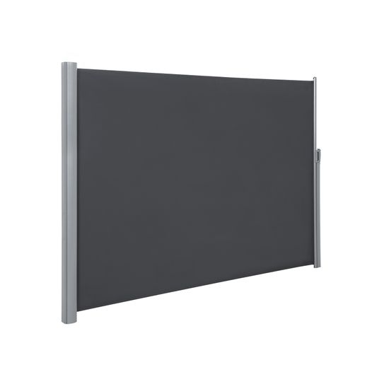 SONGMICS Seitenmarkise, 180 x 400 cm (H x L), Sichtschutz, Sonnenschutz