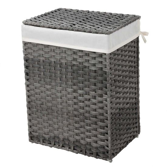 Wäschekorb handgeflochten - Wäschekorb | SONGMICS