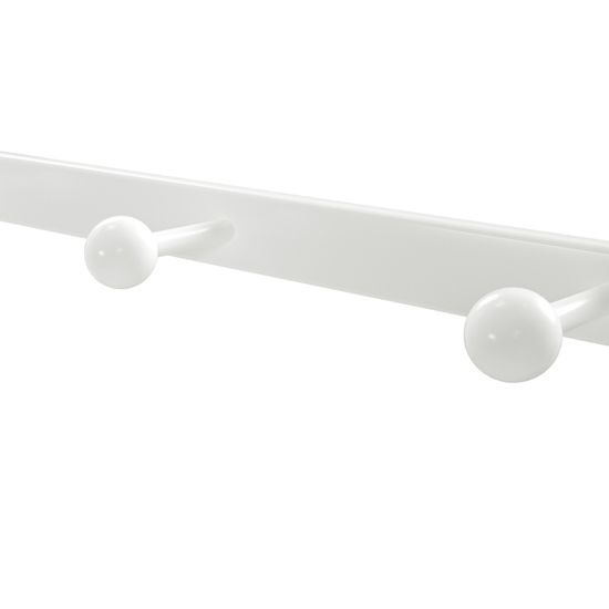 VASAGLE Wandgarderobe Garderobenhaken Wandregal mit 5 Haken