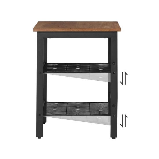 VASAGLE Nachttische, Beistelltisch-Set, 2er-Set Sofatische, kleine