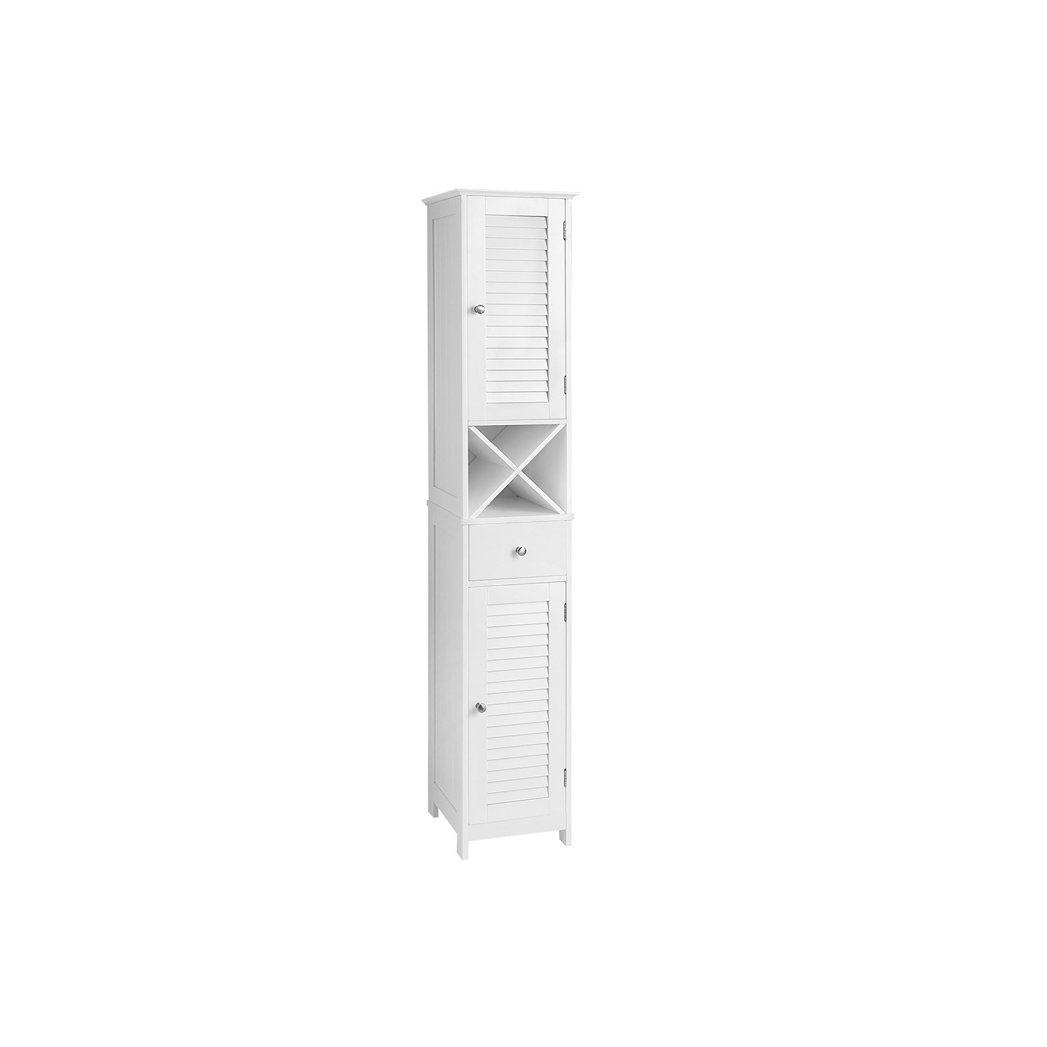 Badezimmerschrank mit Flügeltüren skandinavischer Stil