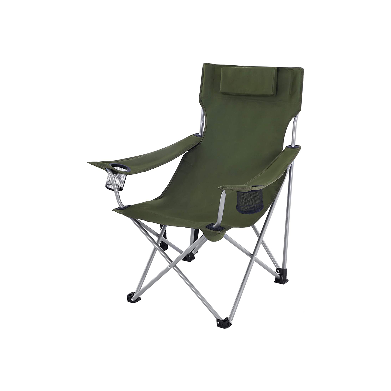 Campingstühle mit Armlehnen 2er Set