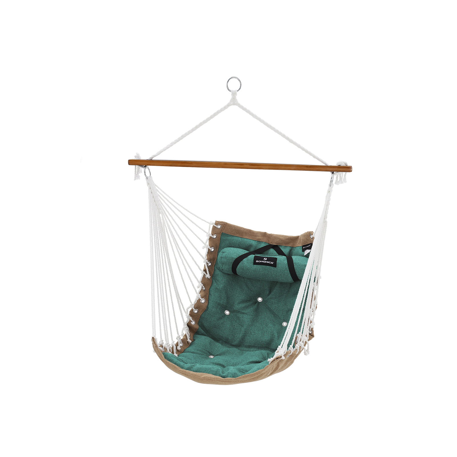 Hängesessel mit Kissen