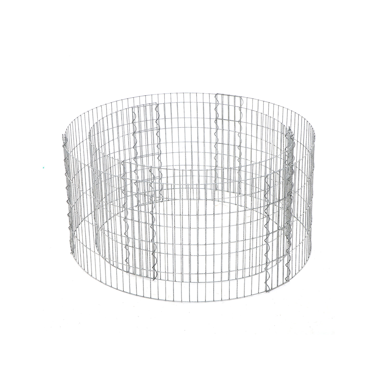 Gabione  Ø 90 cm, Höhe 40 cm