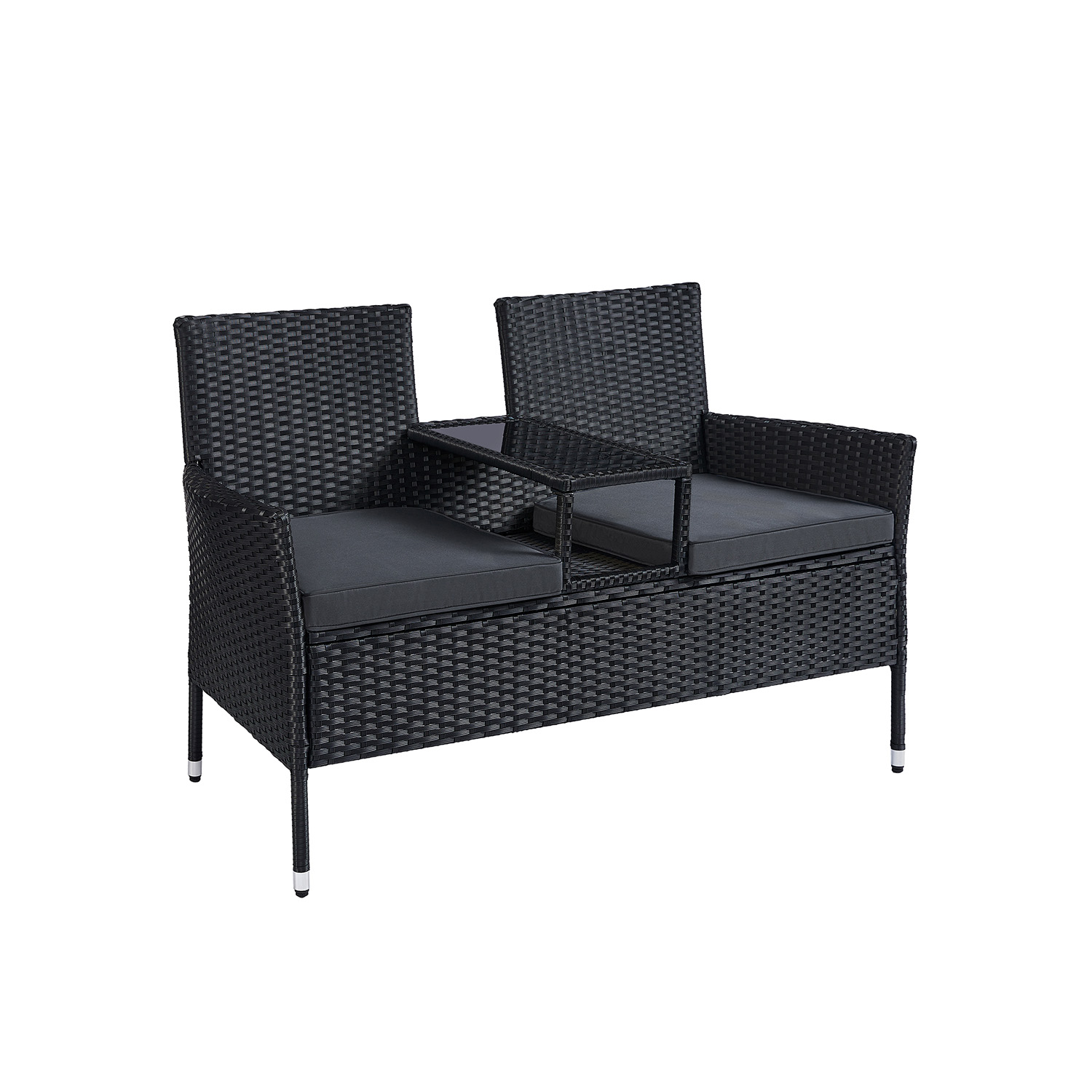Balkonmöbel aus PE-Polyrattan
