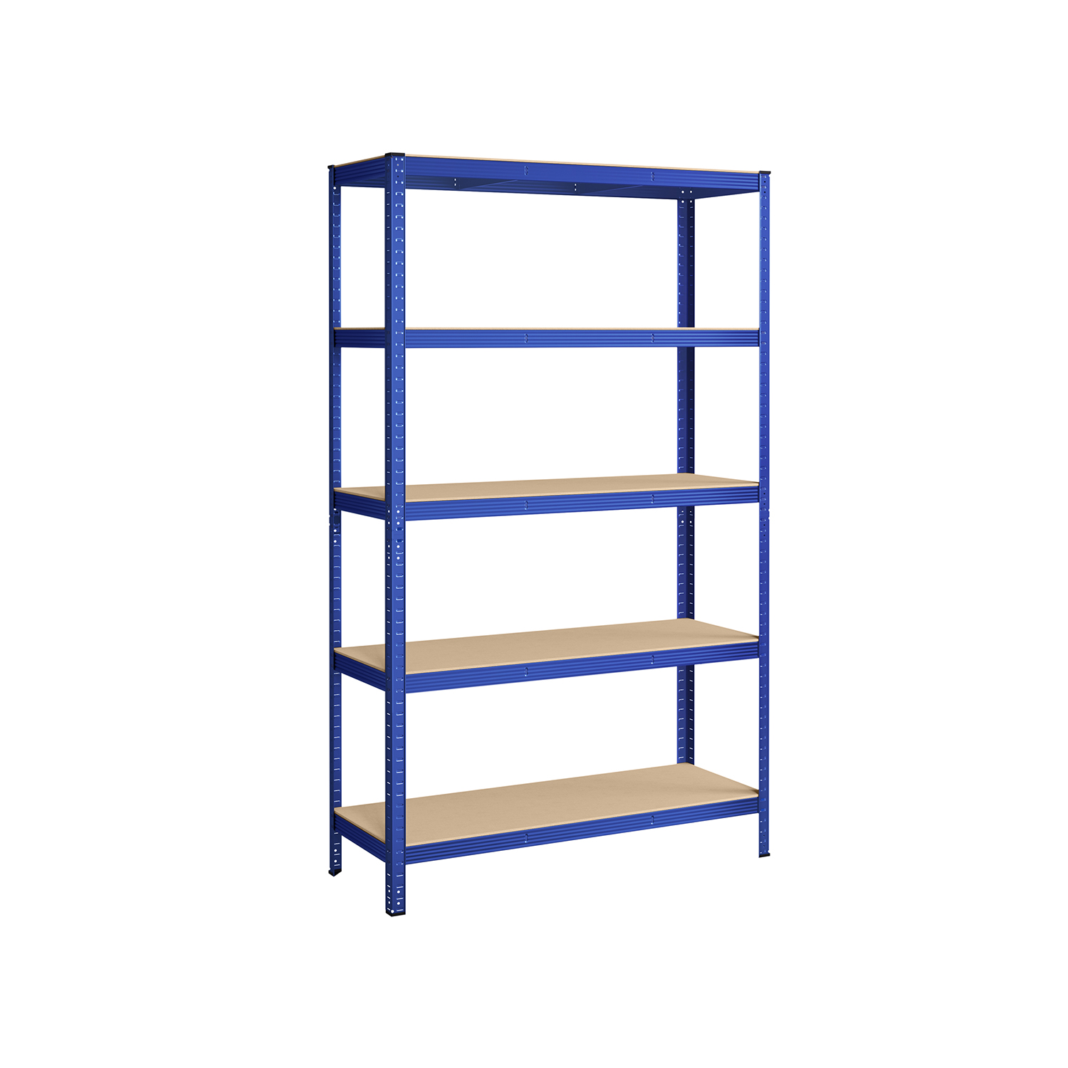 2er Set Kellerregal 200 cm hoch blau