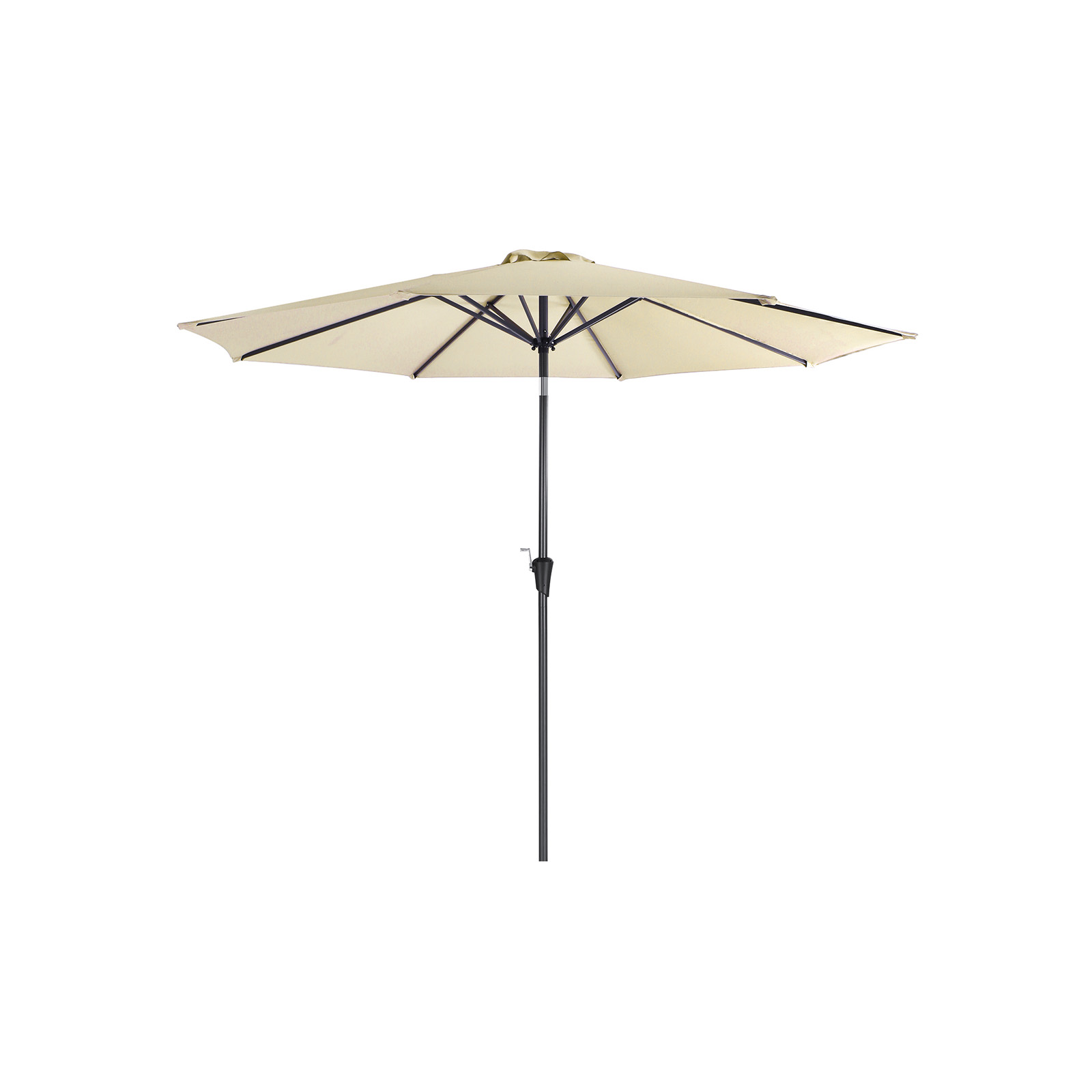 Sonnenschirm Ø 300 cm Taupe