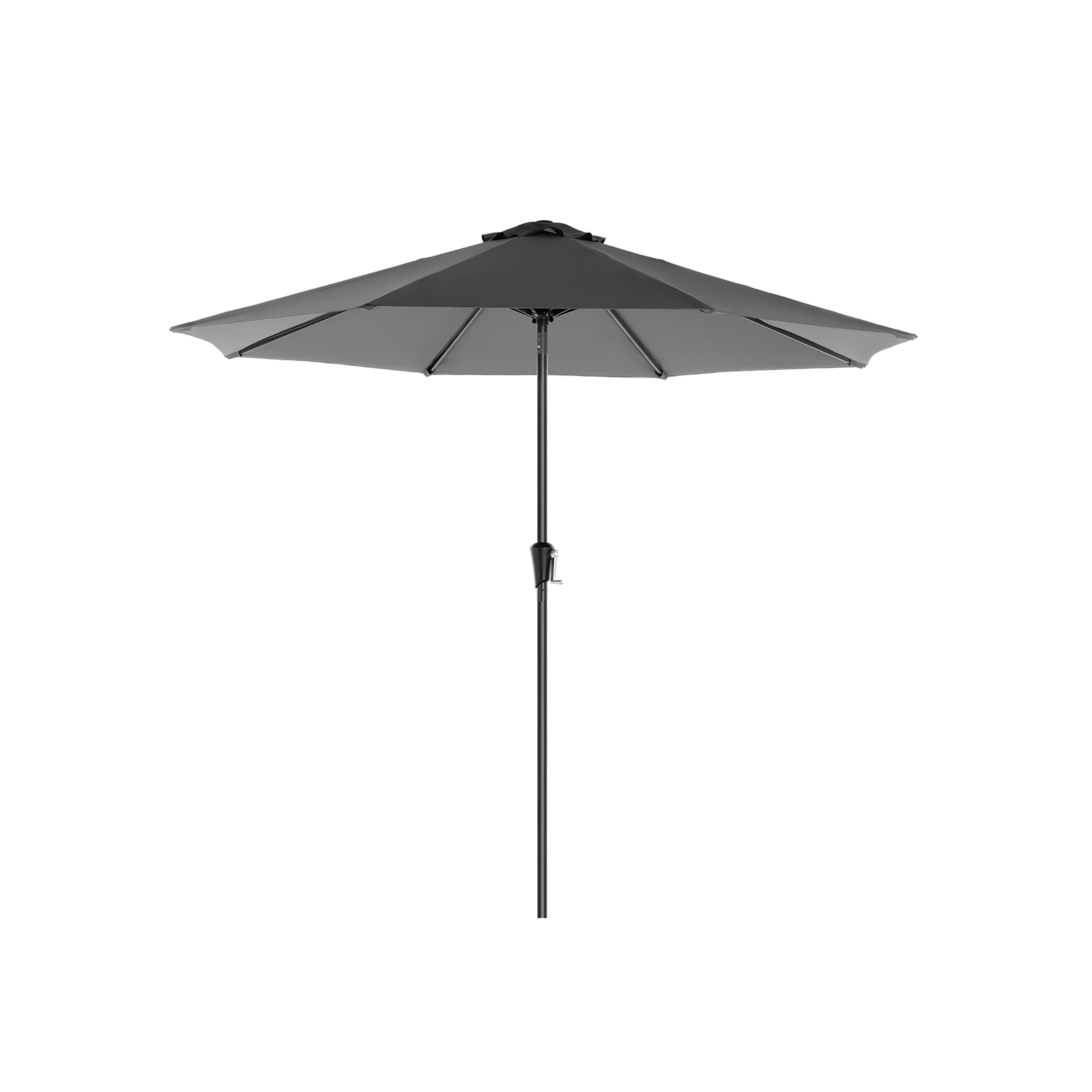 Sonnenschirm Ø 300 cm grau