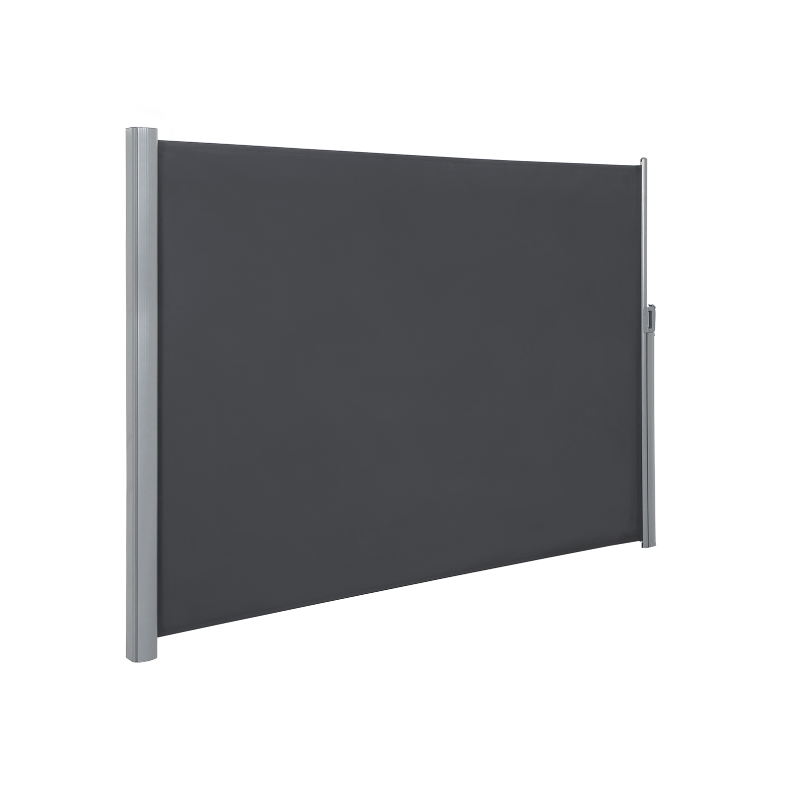 Seitenmarkise 180 x 400 cm anthrazit