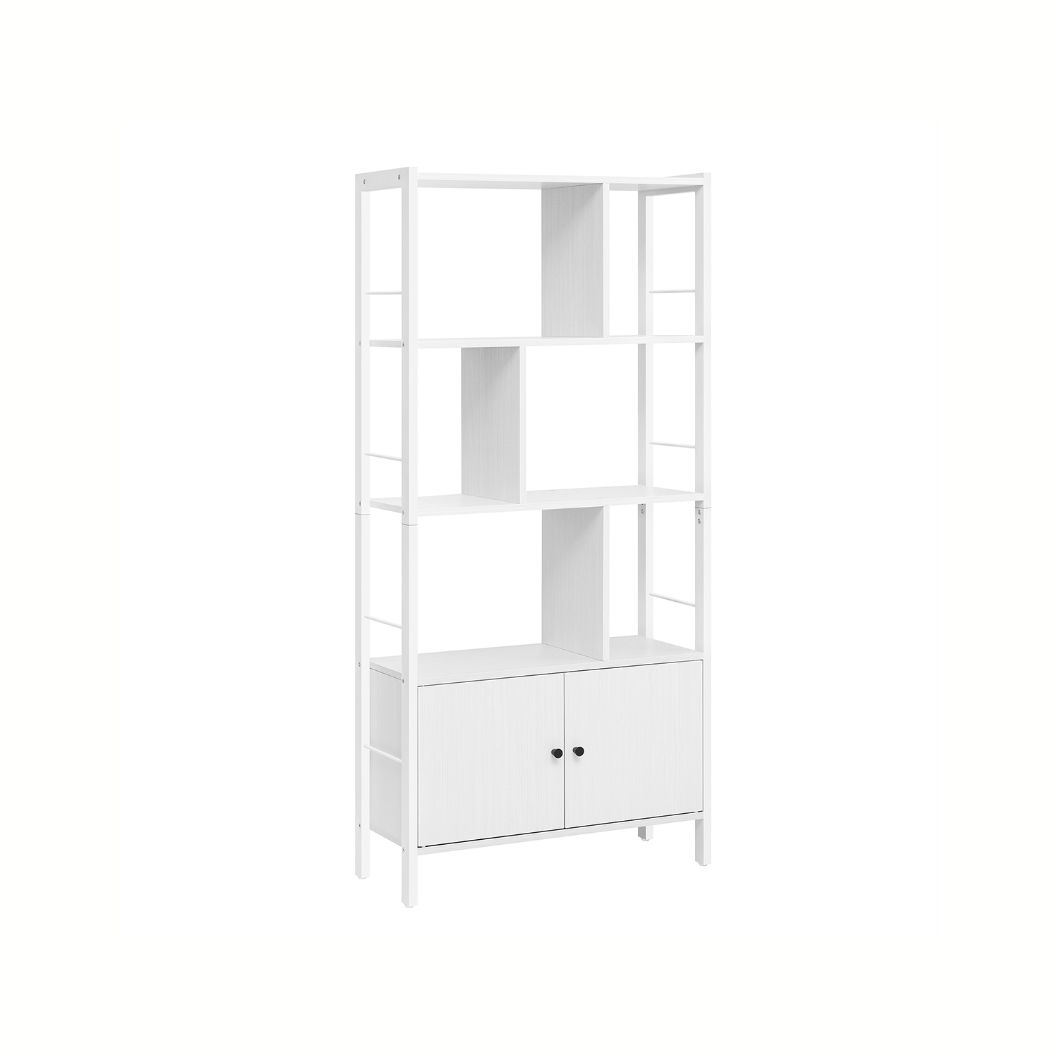 Bücherregal mit 4 offenen Regalebenen modern