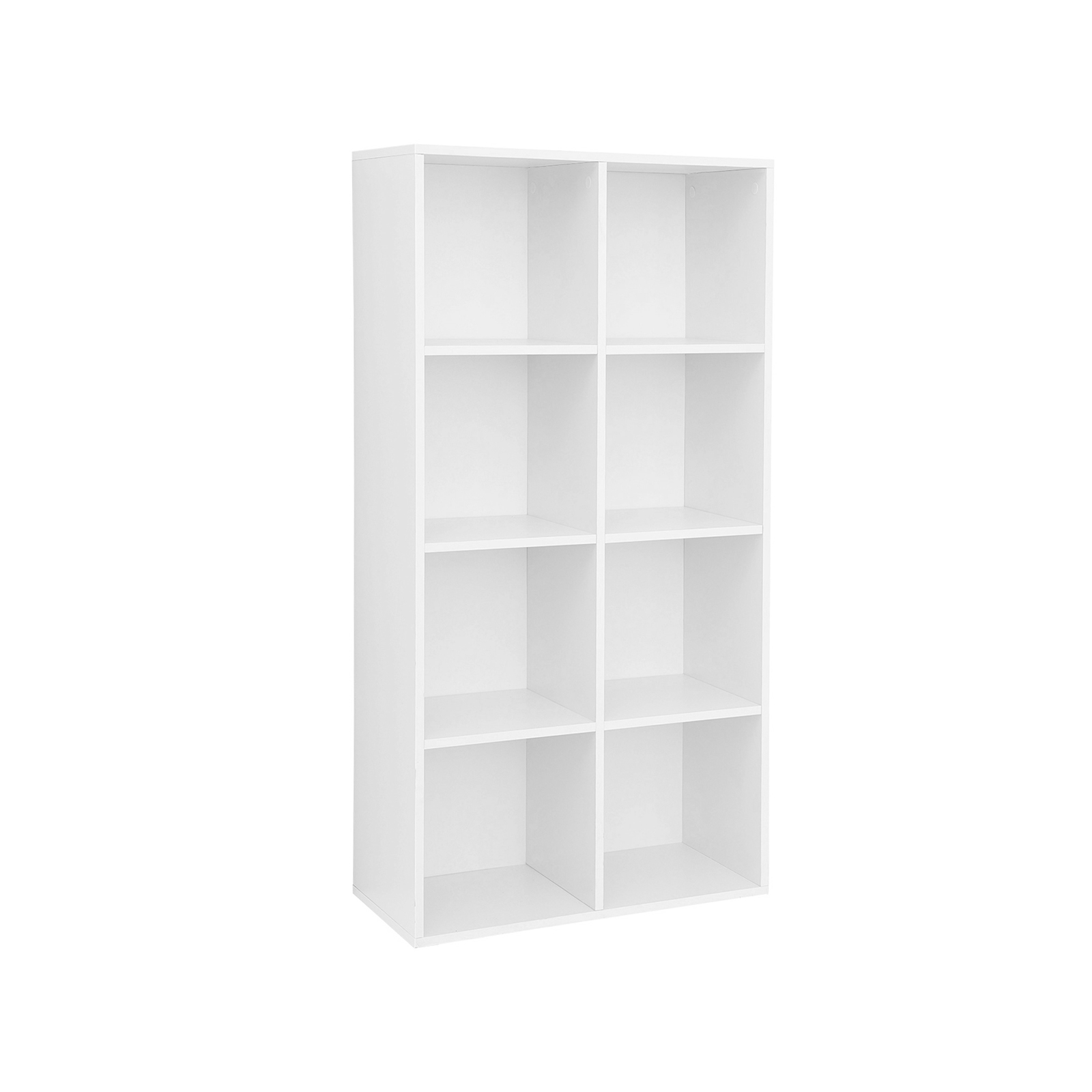 VASAGLE Bücherregal weiß 65,5 x 30,0 x 129,5 cm, 1 St.
