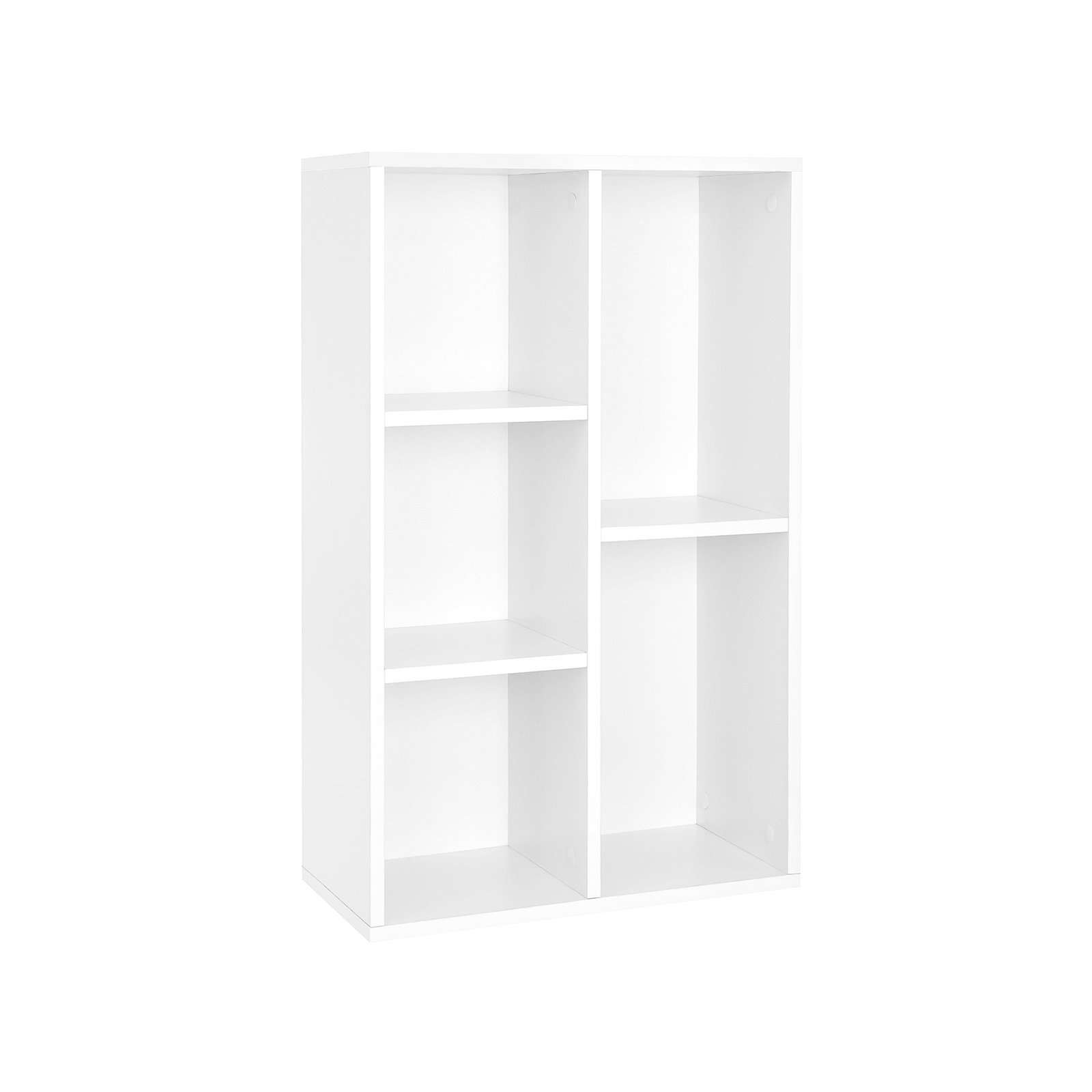 VASAGLE Bücherregal weiß 50,0 x 24,0 x 80,0 cm, 1 St.