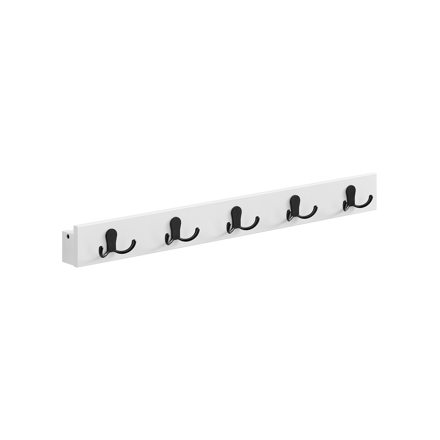 Wandgarderobe 2er Set mit Ablage wolkenweiß