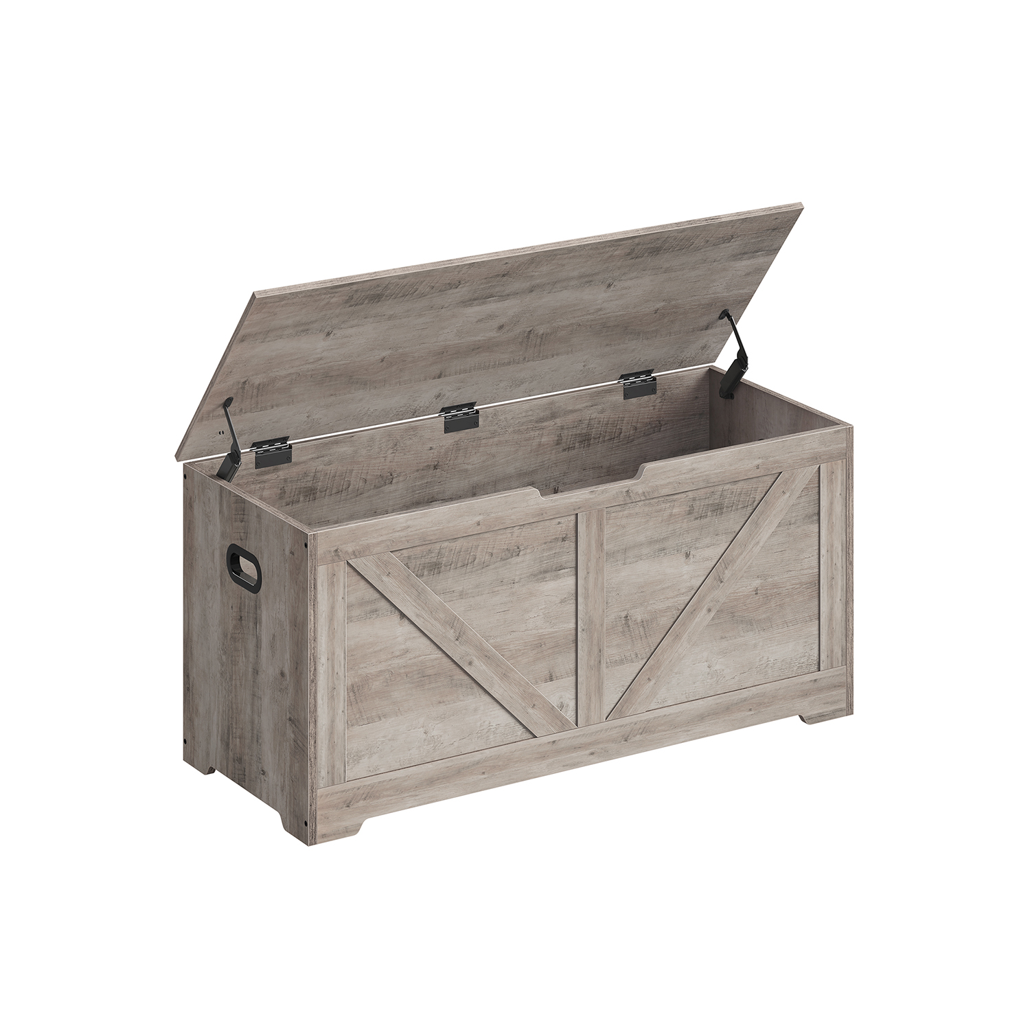 Schuhbank mit Stauraum 40 x 100 x 46 cm Landhausstil