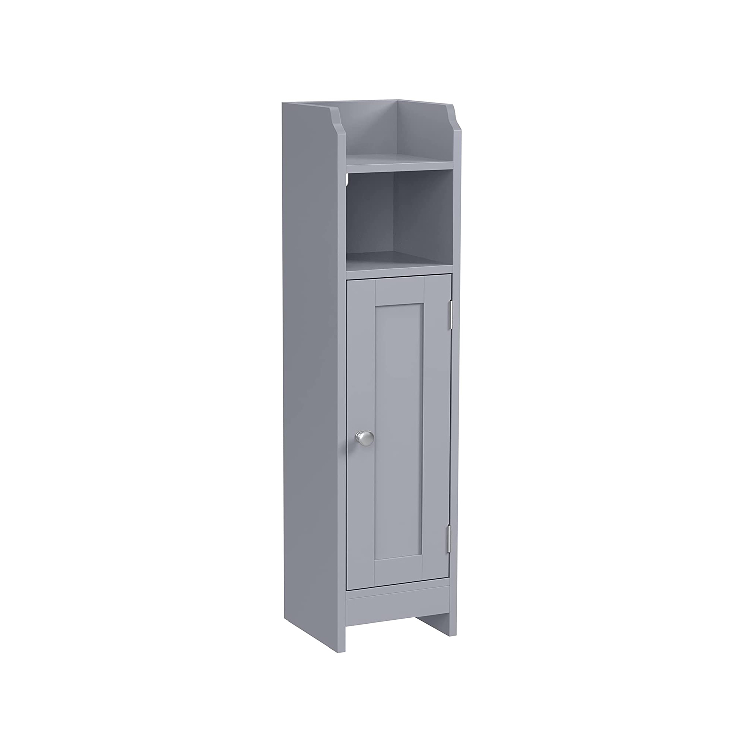 Badezimmerschrank schmal mit Tür