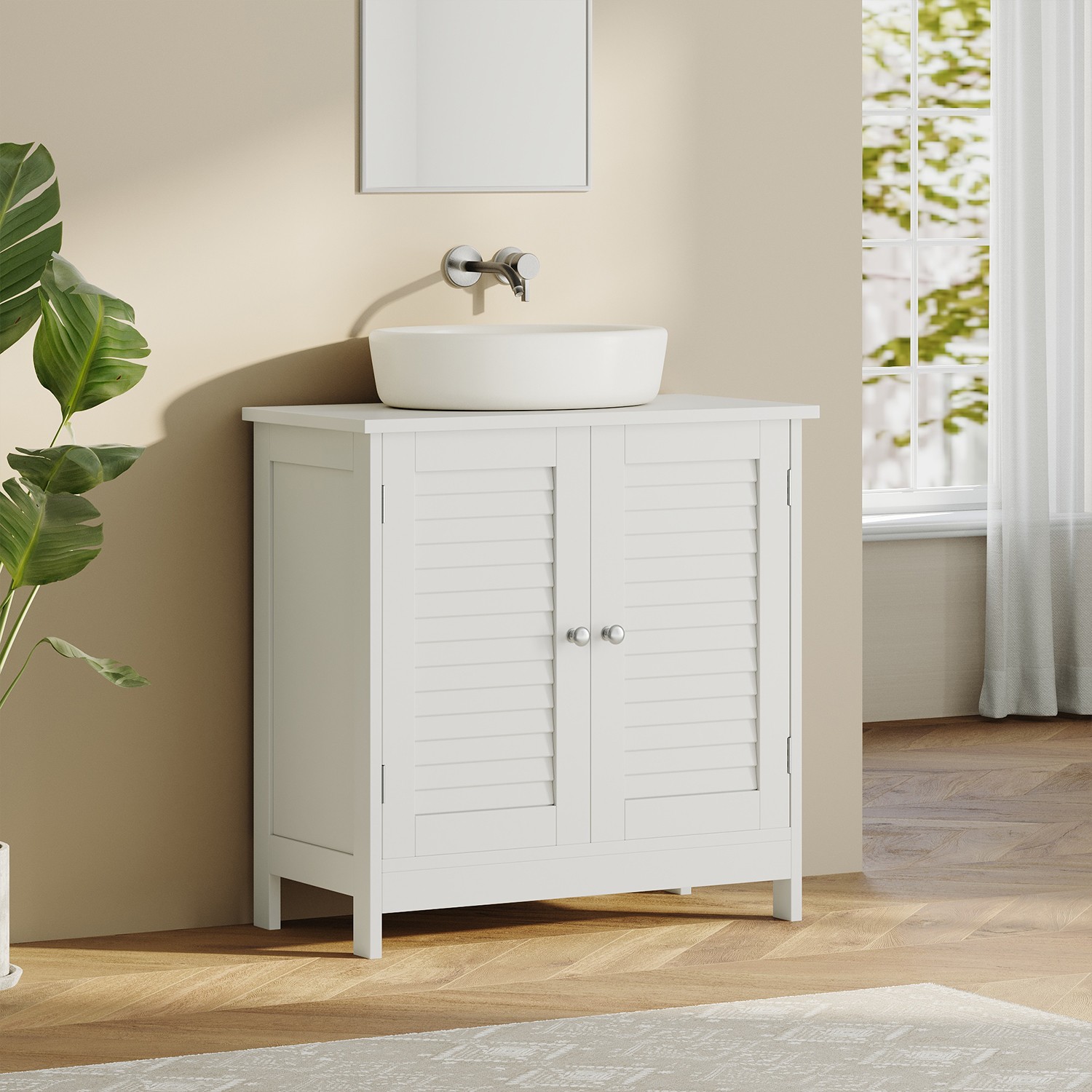 Waschbeckenunterschrank, Badezimmerschrank, Aufbewahrungsschrank