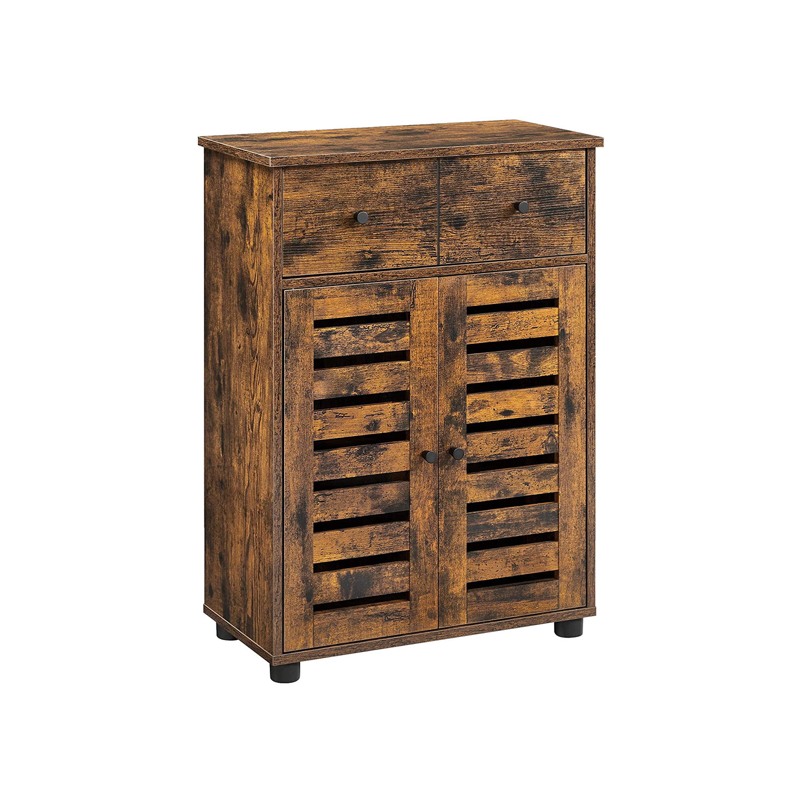 Badezimmerschrank mit Schublade Vintagebraun