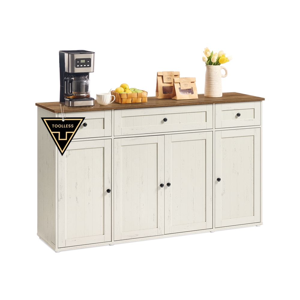 Sideboard mit verstellbaren Ablagen