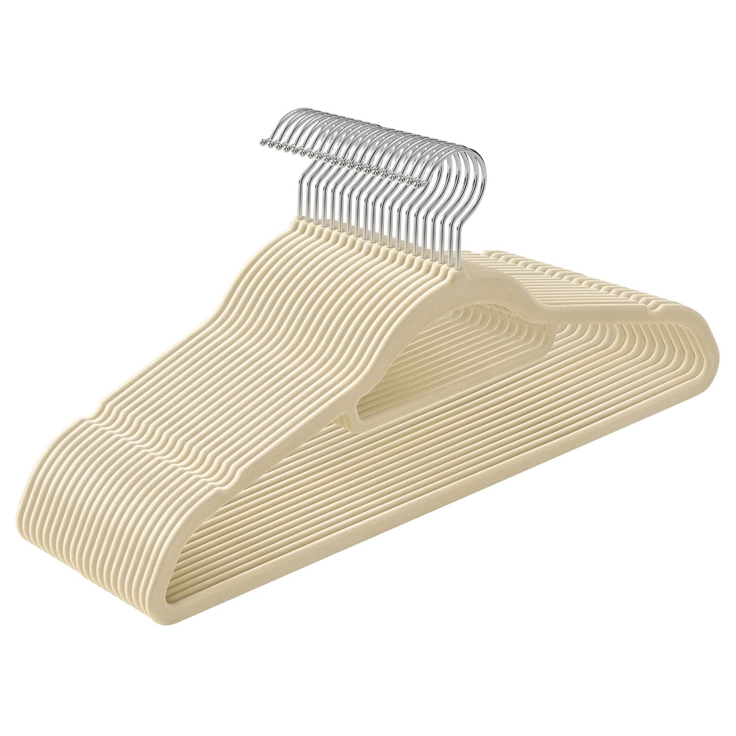Kleiderbügel Samt 20er Set