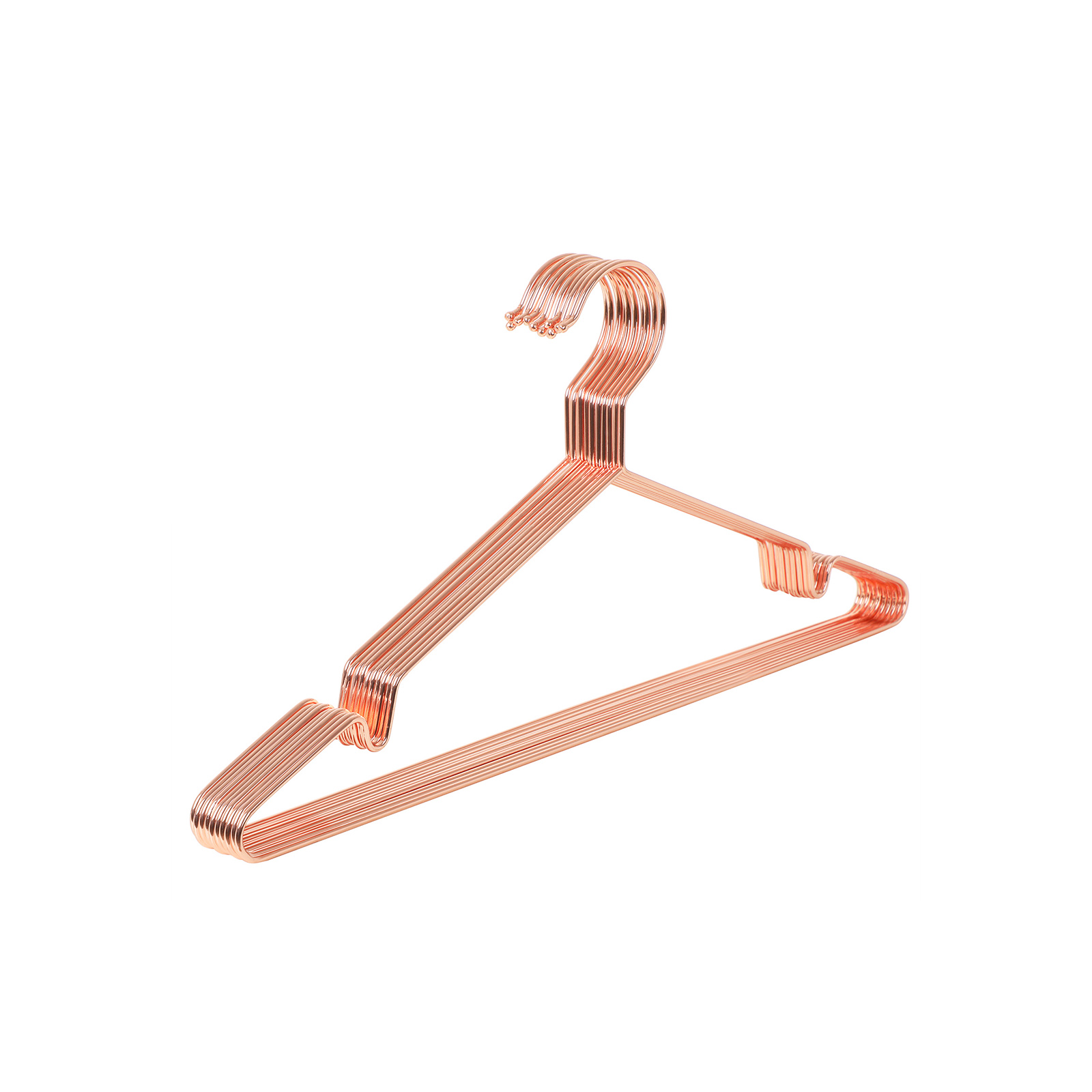 Bügel aus Metall 10 Stück Roségold