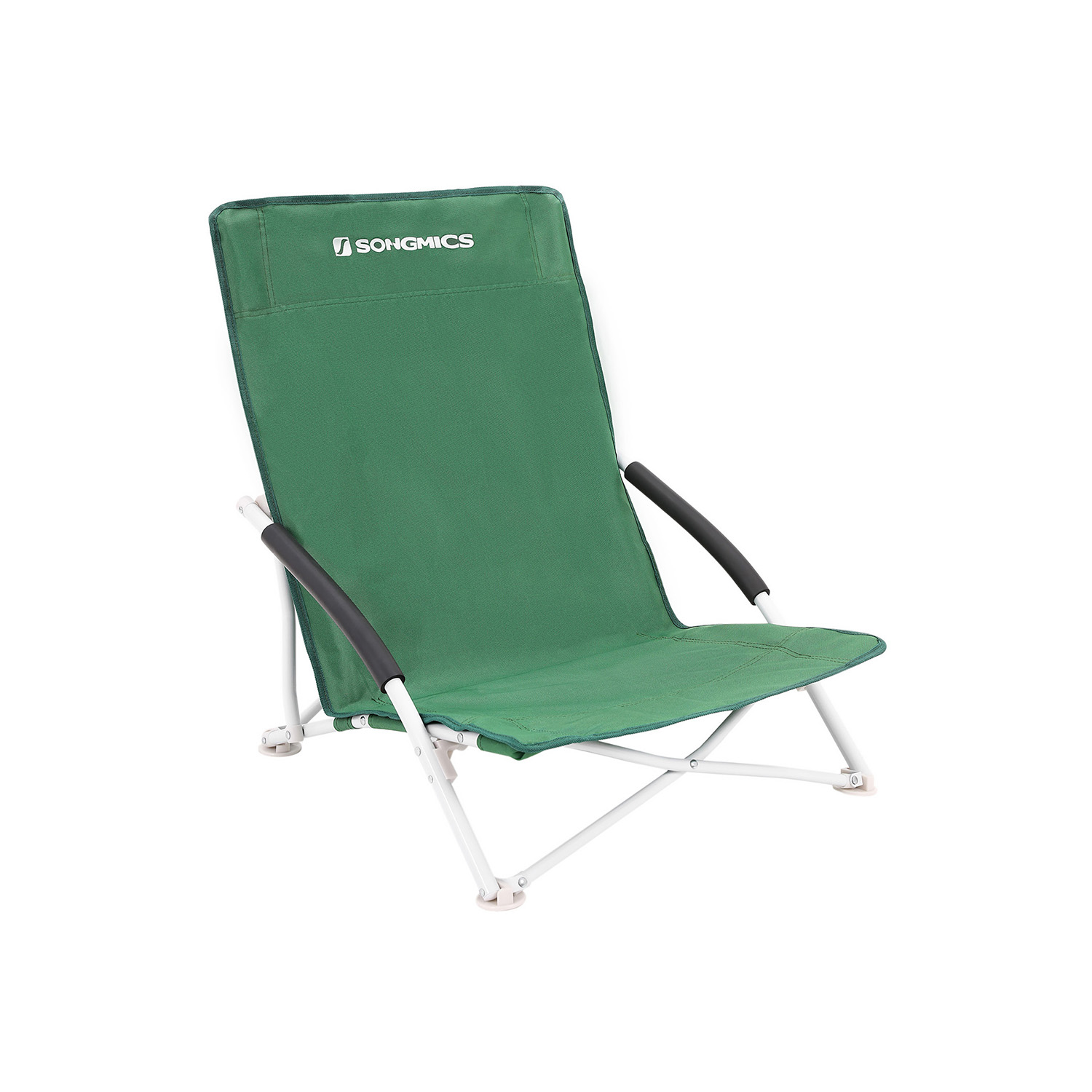 Strandstuhl mit hoher Rückenlehne komfortabel