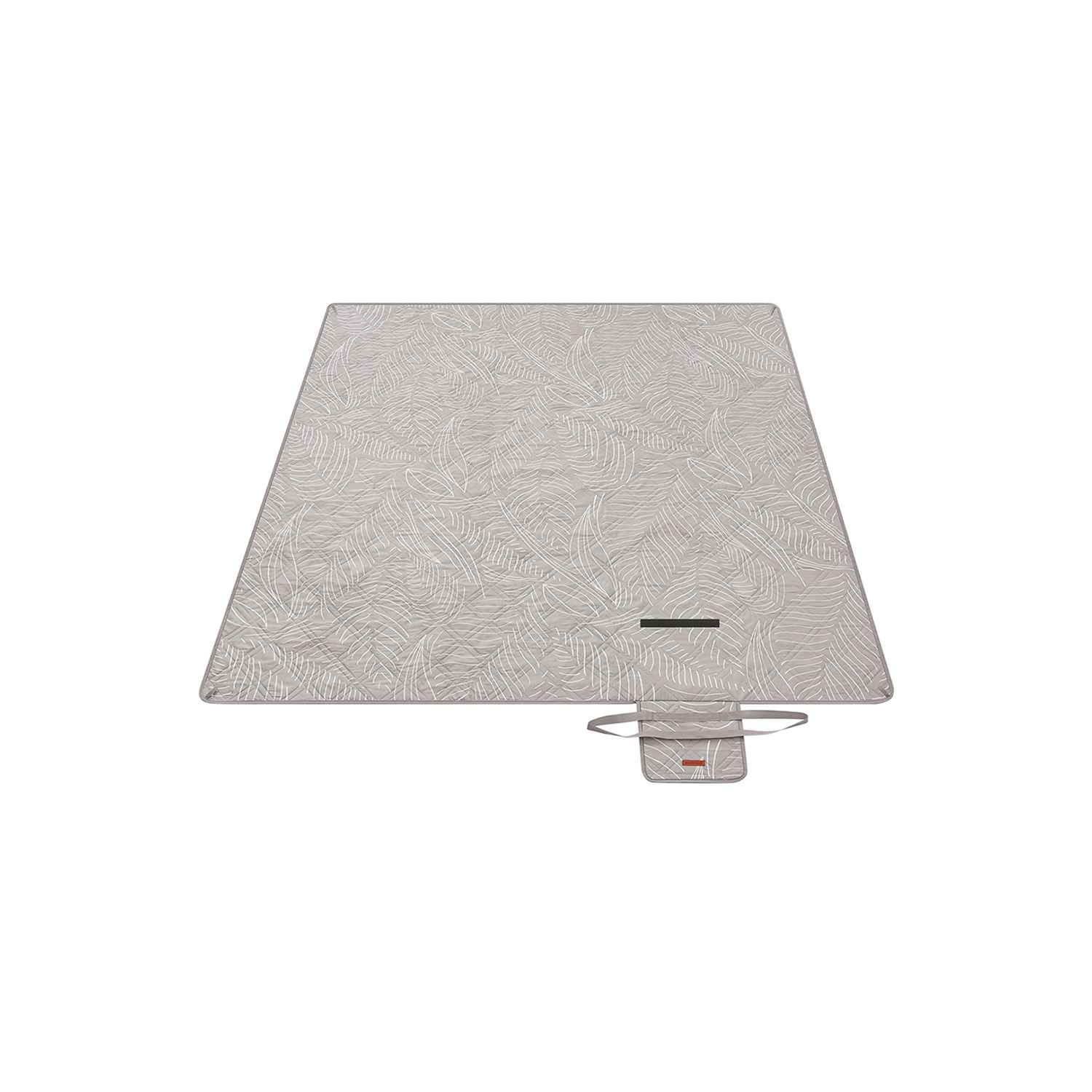Picknickdecke 200 x 200 cm maschinenwaschbar Khaki