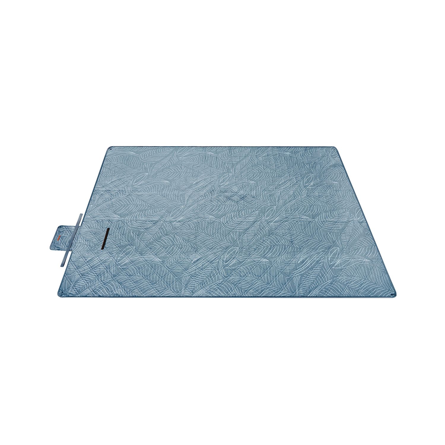 Picknickdecke 300 x 200 cm maschinenwaschbar und faltbar blau