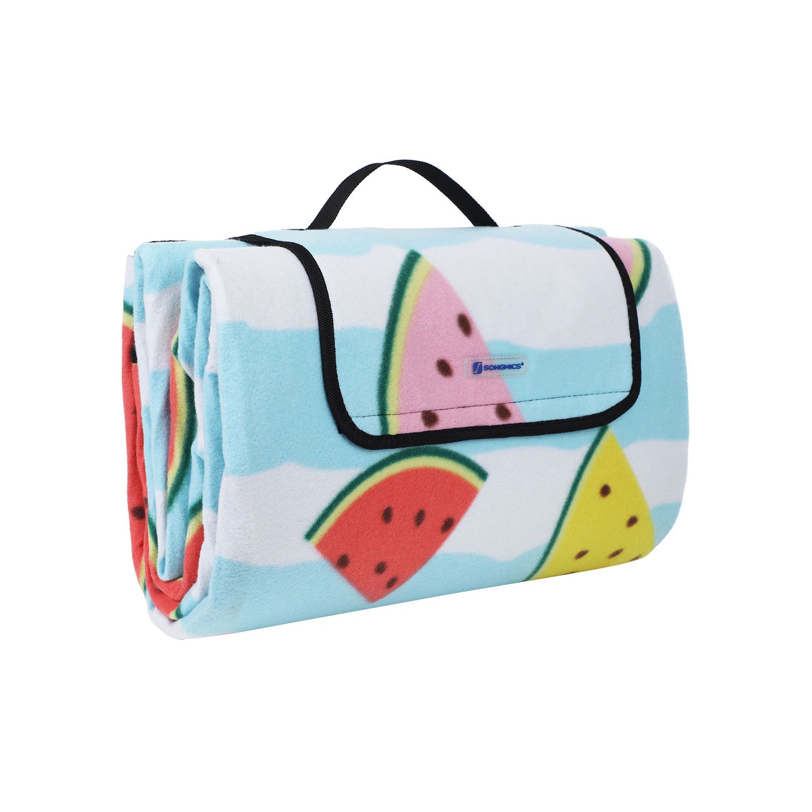 Songmics Picknickdecke Flanell Melonen Xxl
