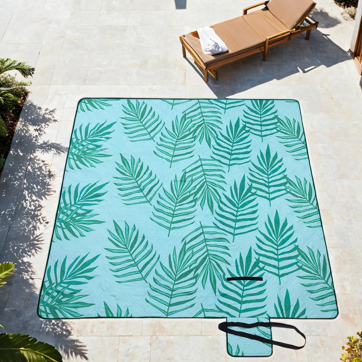 Picknickdecke, 300 x 200 cm, großer Teppich