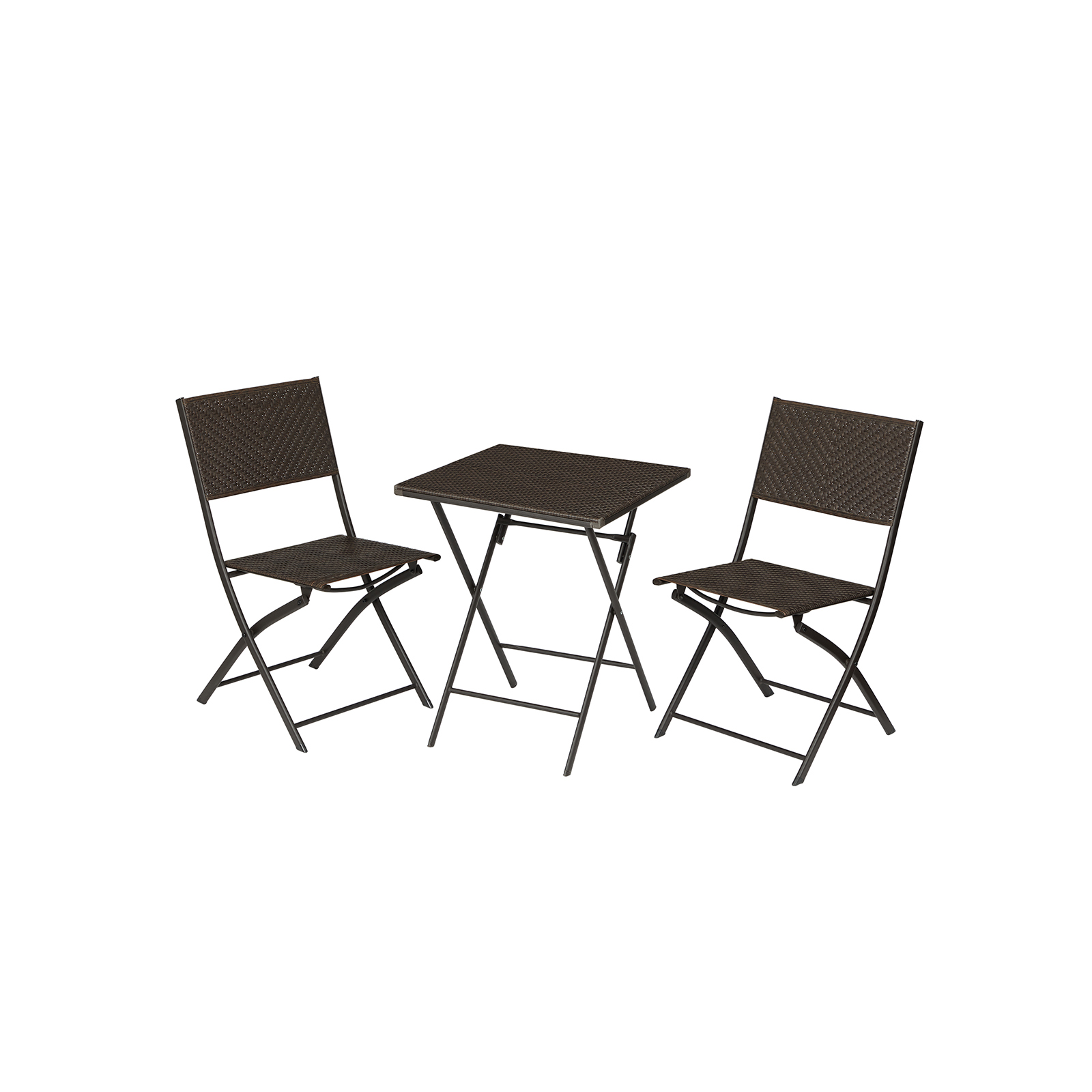 Gartenmöbel-Set kaffeebraun