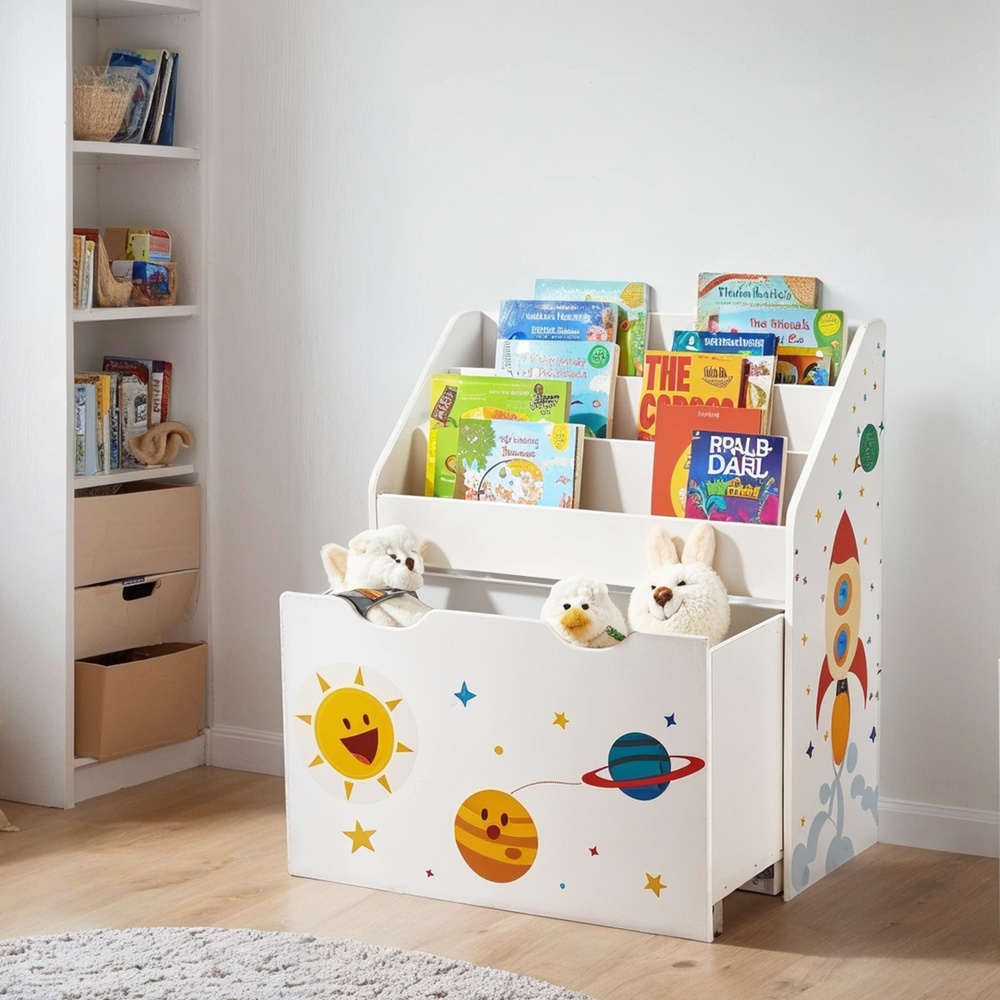 Bücherregal, Regal, mit 3 Regalebenen