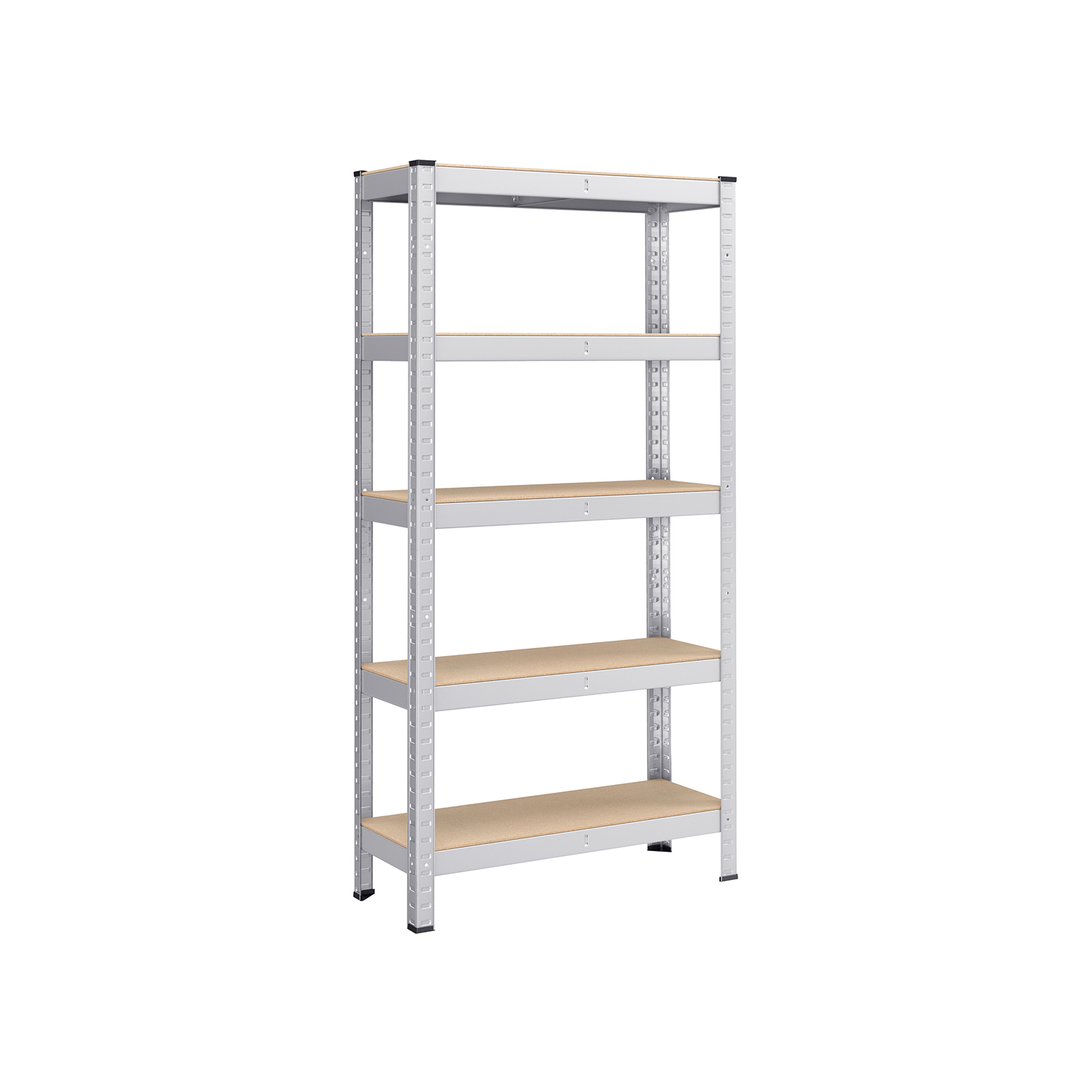 SONGMICS Schwerlastregal GLR030E01 silber 75,0 x 30,0 x 150,0 cm