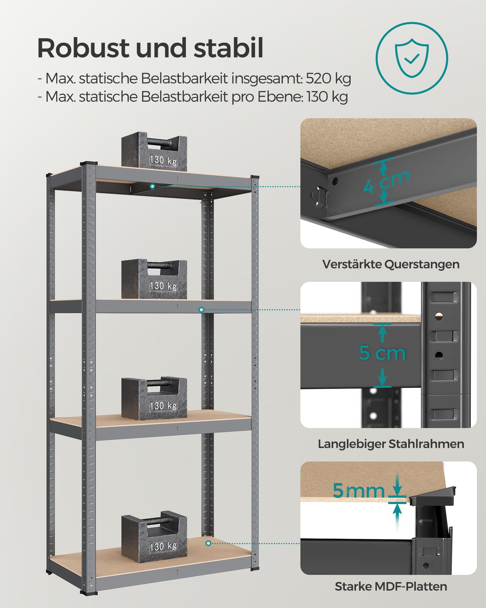 Lentyna su plieniniu rėmu