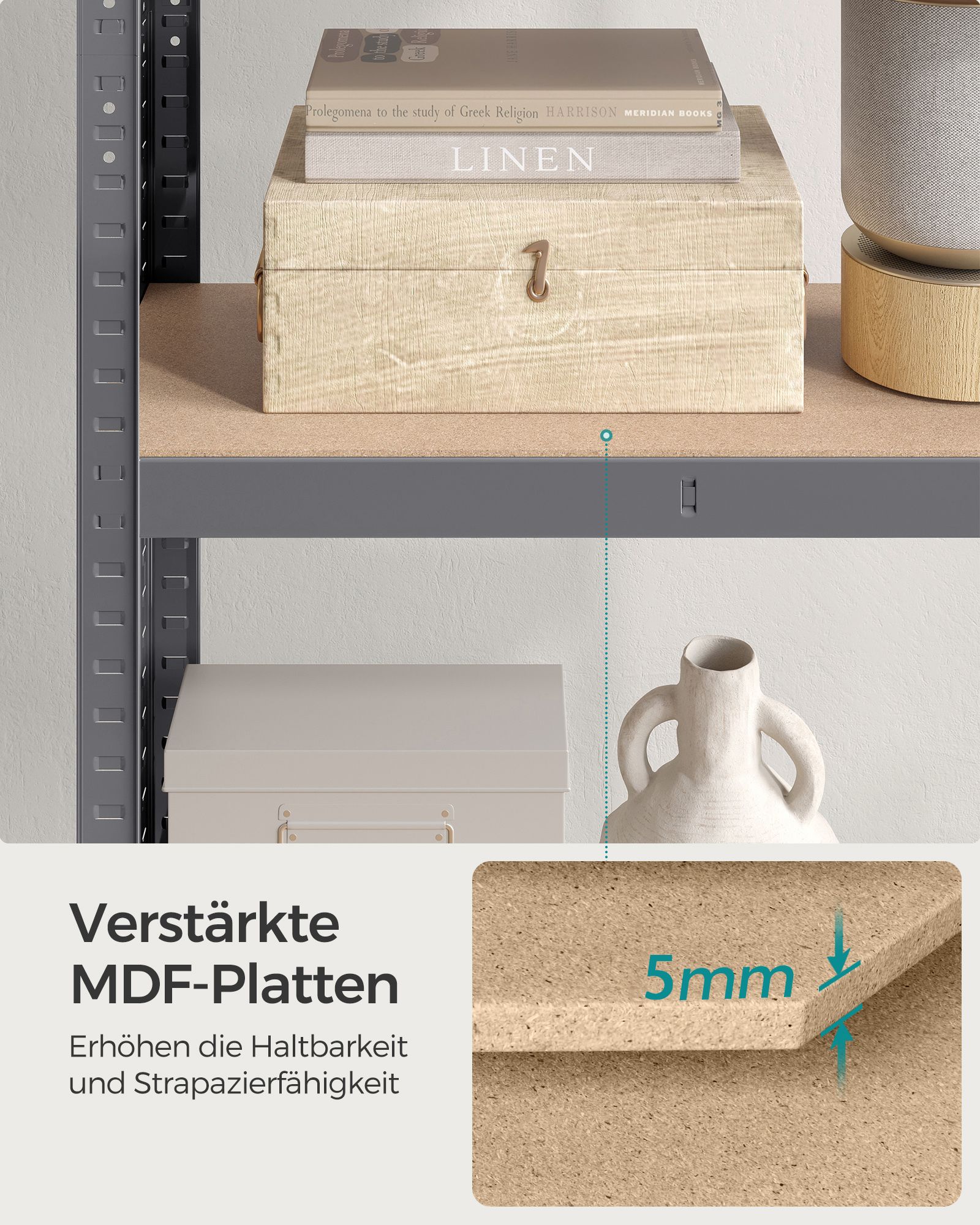 Lentyna su plieniniu rėmu