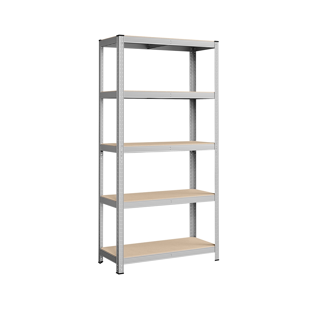 Songmics - Lagerregal 180 x 90 x 40cm Schwerlastregal max mit 875kg belastbar Kellerregal mit pulverbeschichteter Oberfläche Steckregal GLR40SV
