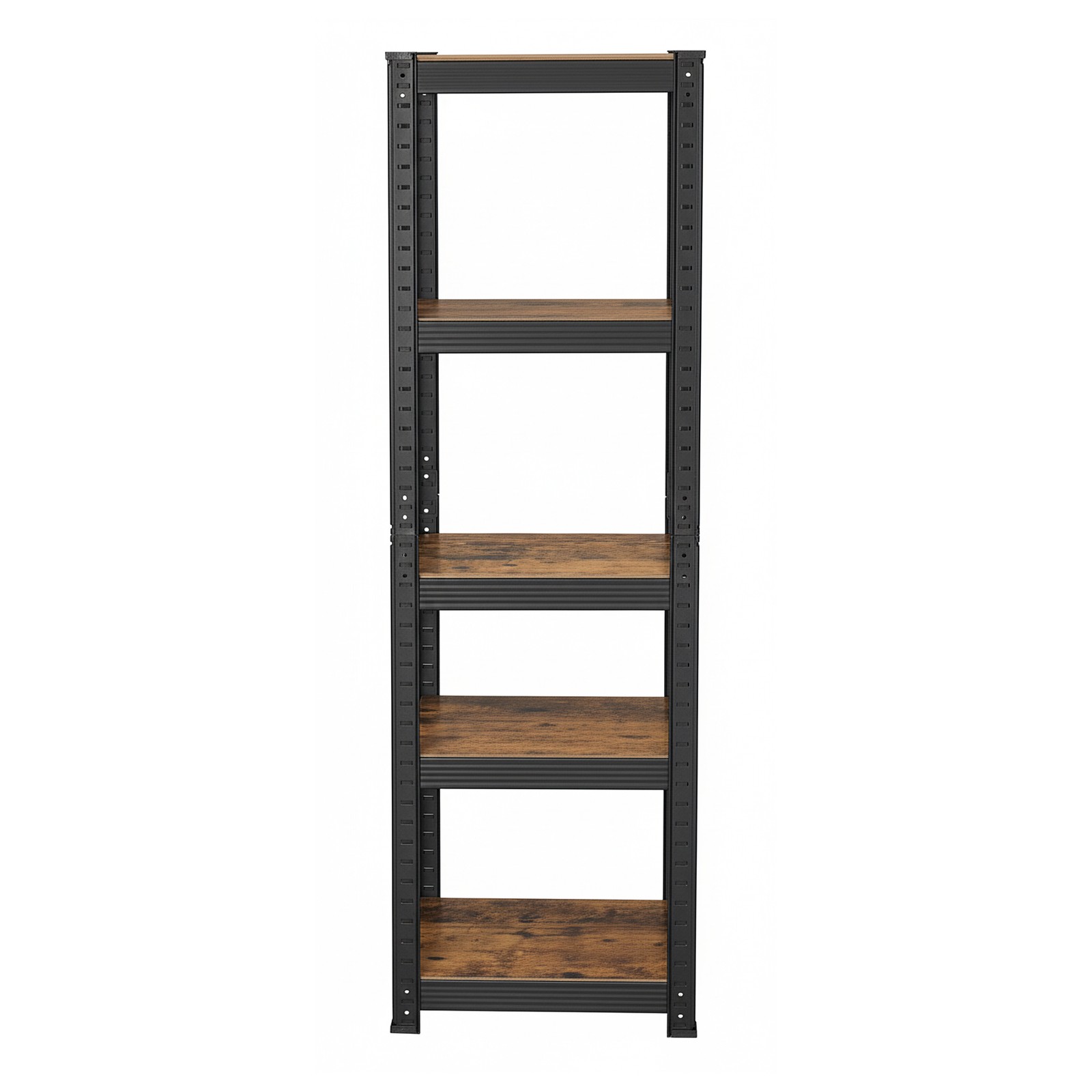 Songmics - Schwerlastregal 2er Set Bücherregal Lagerregal Standregal 5 Ablagen 150 x 37 x 37 cm bis 400 kg belastbar verstellbare Ablagen