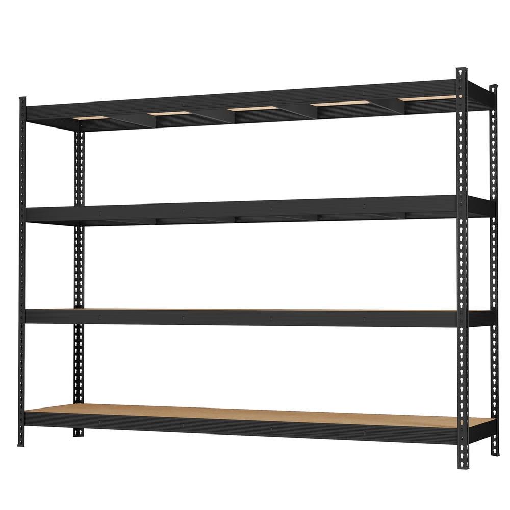 Schwerlastregal, Standregal mit 4 Ablagen, 60 x 200 x 183 cm