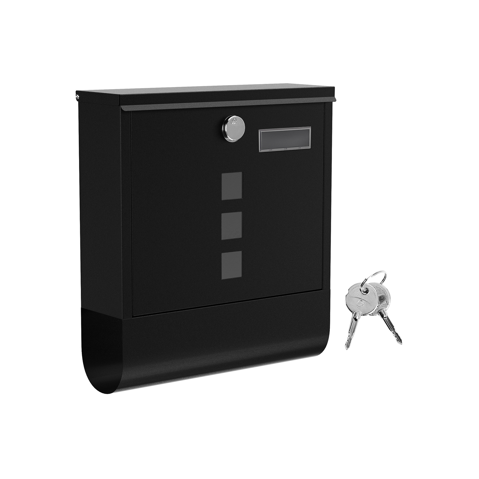 Songmics Briefkasten Schwarz