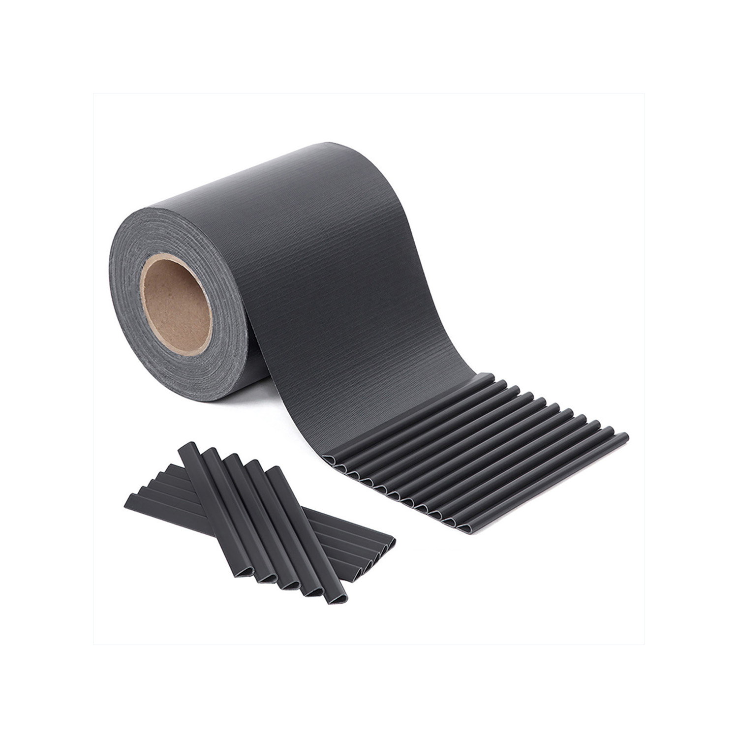 PVC Sichtschutzstreifen Zaunfolie extra dick anthrazit