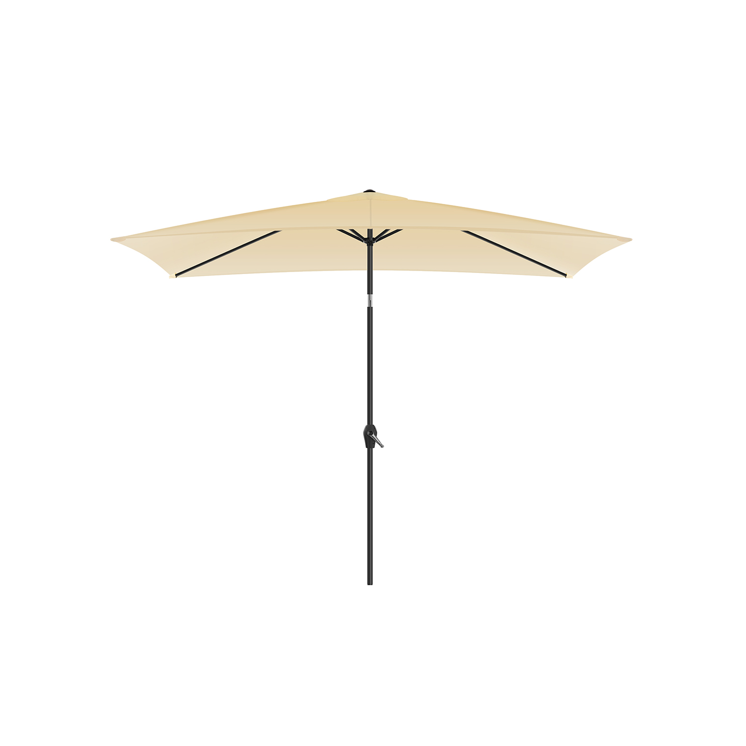 Sonnenschirm 300 x 200 cm Beige